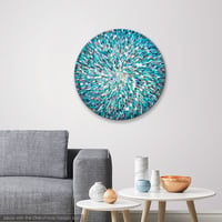 Image 3 of Aqua orbis - 80x80cm