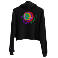 Image 3 of Women’s Wocky World Crop hoodie 