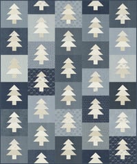 Image 6 of Polar Pines quilt pattern - PDF version