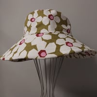 KylieJane Sunhat -denim daisy