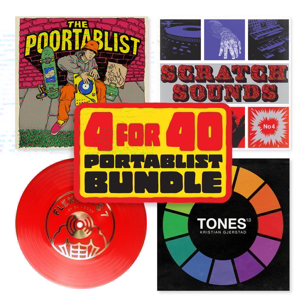 4 for £40 Portablist Bundle