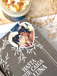Hasta que caiga la Luna, Marcapáginas Literarios Edición Corazones.