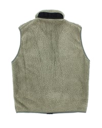 Image 4 of Vintage 00s Patagonia Retro X Fleece Vest - Dusty Green