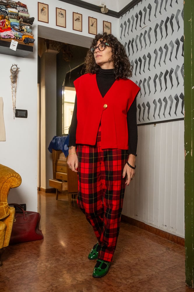 Image of Pantalone tartan Pucci