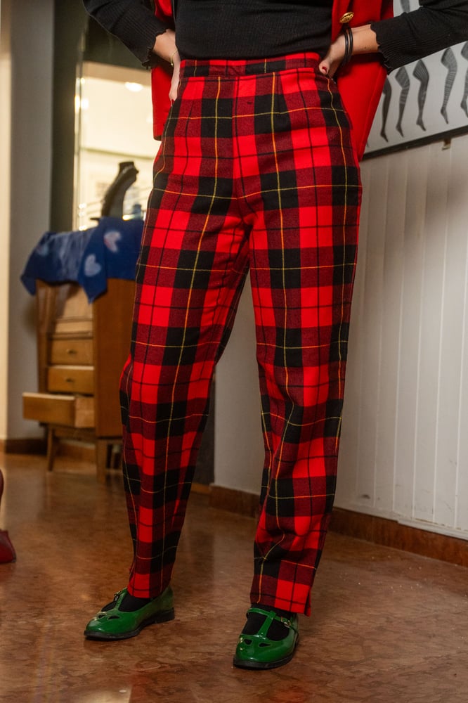 Image of Pantalone tartan Pucci