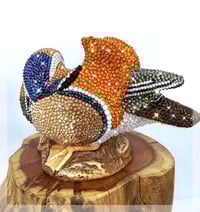 Image 3 of Fully Crystallised Mandarin Duck Figurine