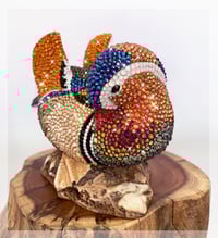 Image 4 of Fully Crystallised Mandarin Duck Figurine