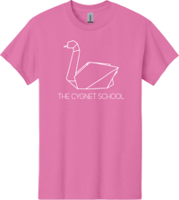 Cygnet School Logo Tee - Pink