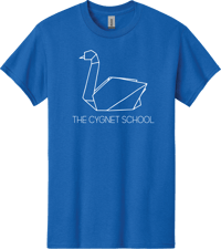  Cygnet School Logo Tee - Royal