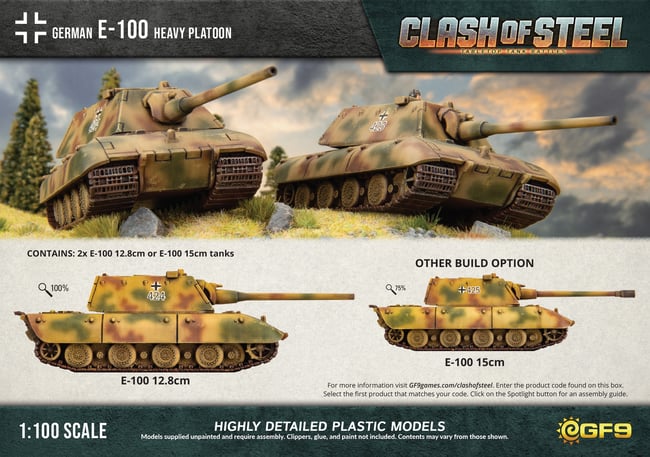 E-100 Heavy Tank Platoon (CSG09)