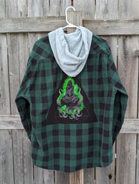 Image 1 of The Healer Hooded Flannel 