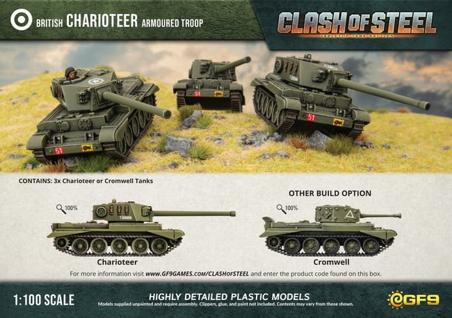 Charioteer Medium Tank Troop (CSB08)