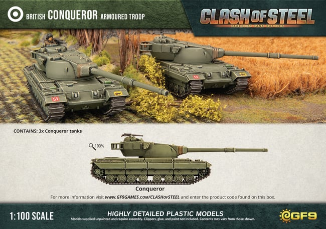 Conqueror Heavy Tank Troop (CSB09)