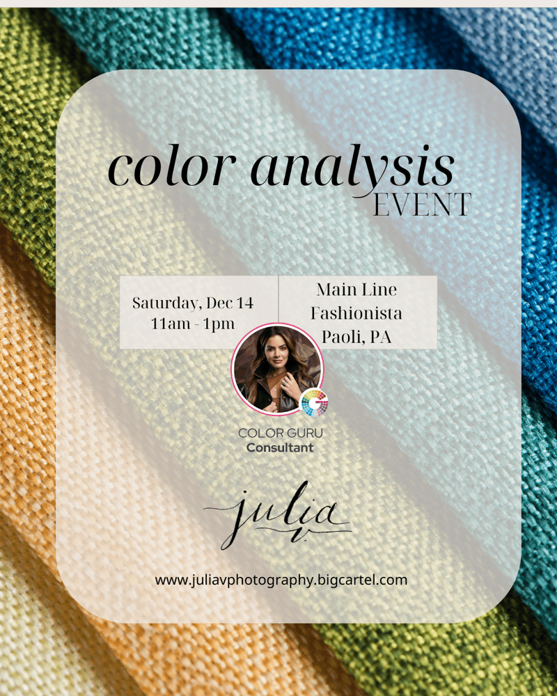 Image of Color Analysis Event - Sunday, March 30th