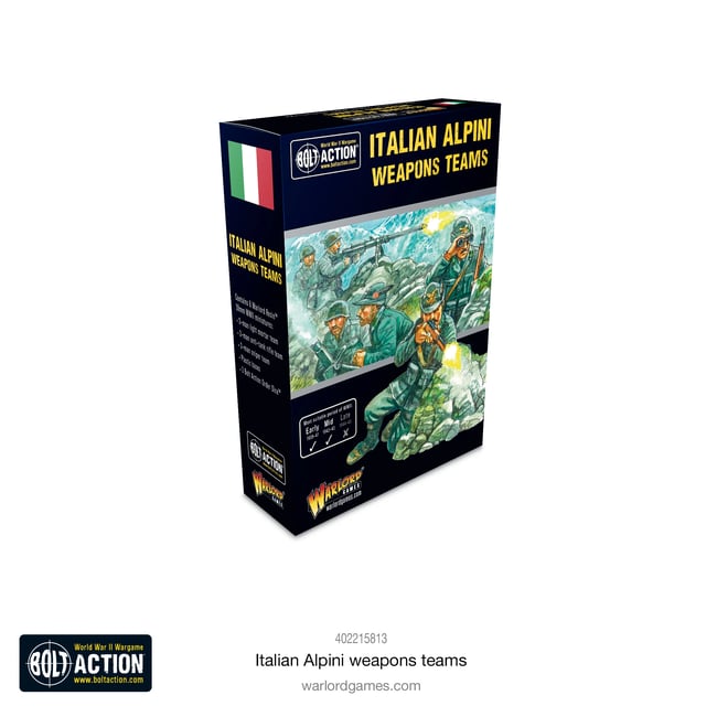 Italian Alpini weapons teams