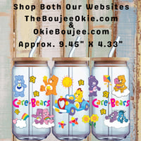 Classic Care Bears Double Sided Uv Dtf Wrap W0688