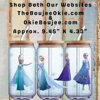 Just Elsa Double Sided Uv Dtf Wrap W0684 Frozen