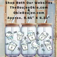Hello Kitty Tiff & Co Double-Sided UV DTF Wrap W0788 Inspired Luxury