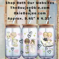 Precious Moments Bride & Groom Double-Sided UV DTF Wrap W0809
