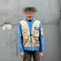 Image 2 of (L) Nike Blue 2Tone Vest edition "Mills" 593