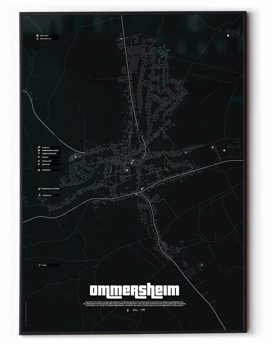 Image of Ommersheim underground Karte