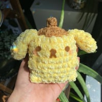 Crochet pompompurin plush🐶💛