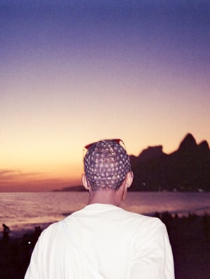 Ipanema sunset, Brésil, 2024