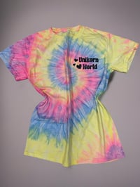 Image 1 of unikorn world tee