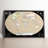 World Map Poster (Winkel Tripel Projection)
