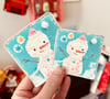 Snowman bling - sticker set