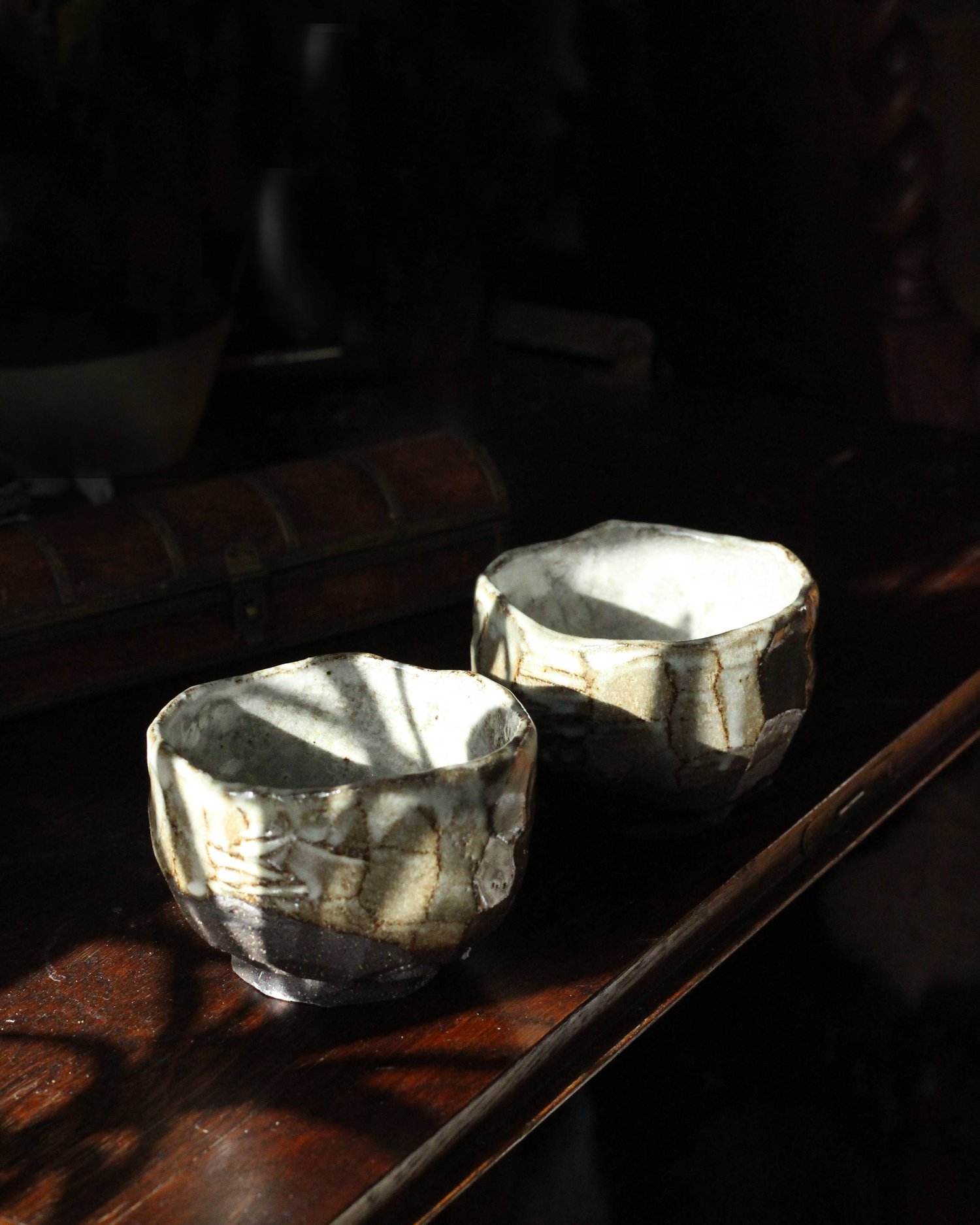 Image of Kurinuki cups no. 19&20