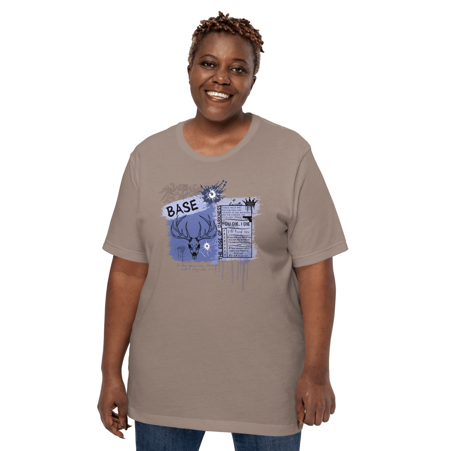 Image of Officially licensed Base edge of darkness Unisex t-shirt