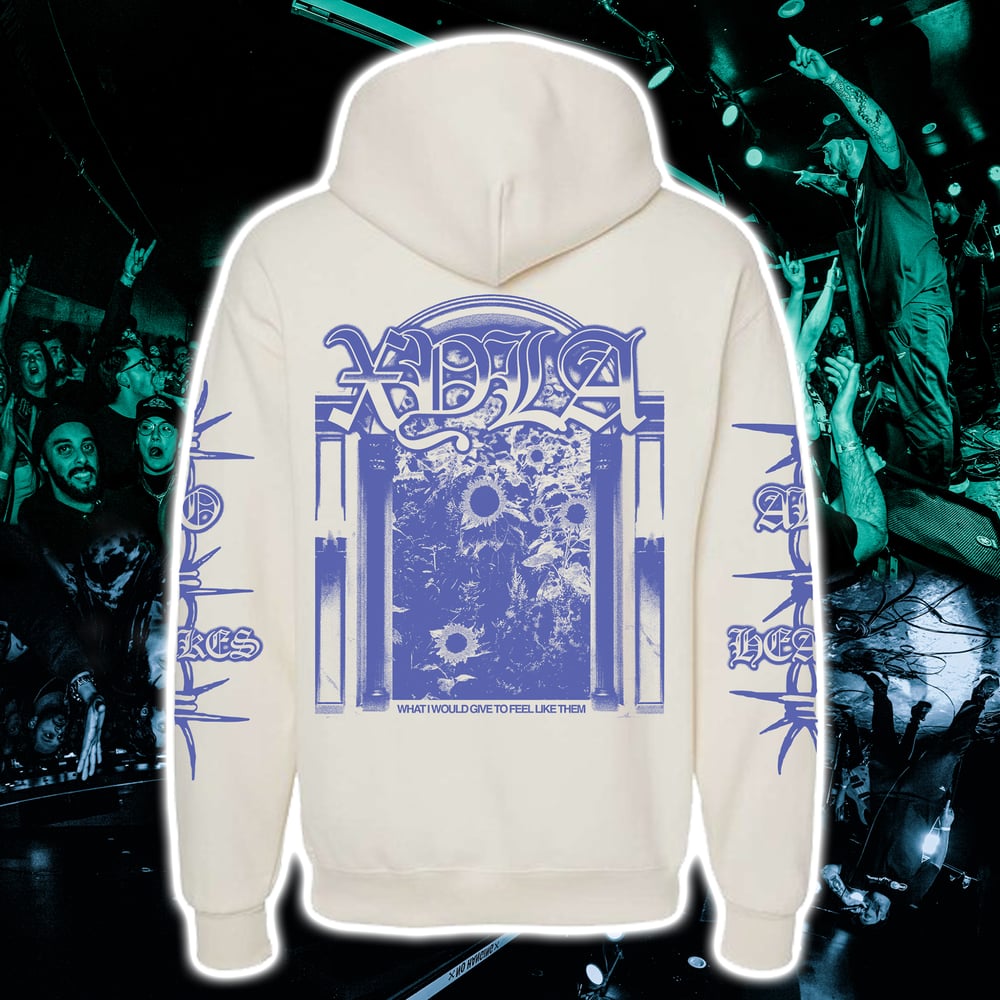 Cream Death Metal Hoodie