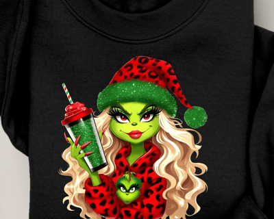 Image of RED BOUJEE GRINCH