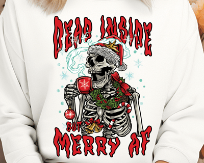 Image of DEAD INSIDE, MERRY AF