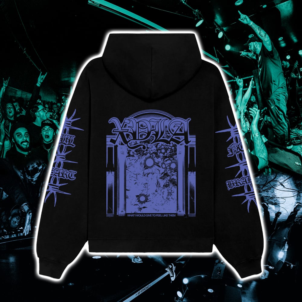 Black Death Metal Hoodie