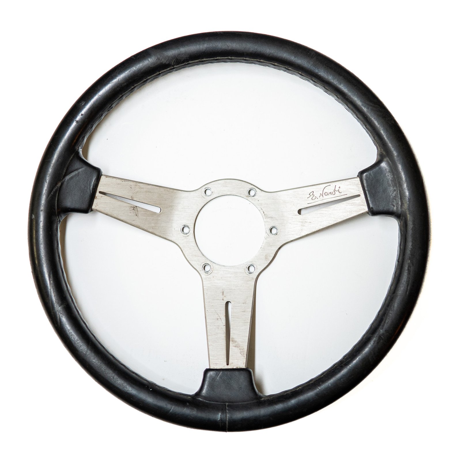 代引き手数料無料 Nardi Torino Classic Silver 325mm | SevenStars パーツ