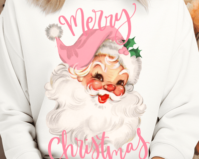 Image of VINTAGE PINK SANTA