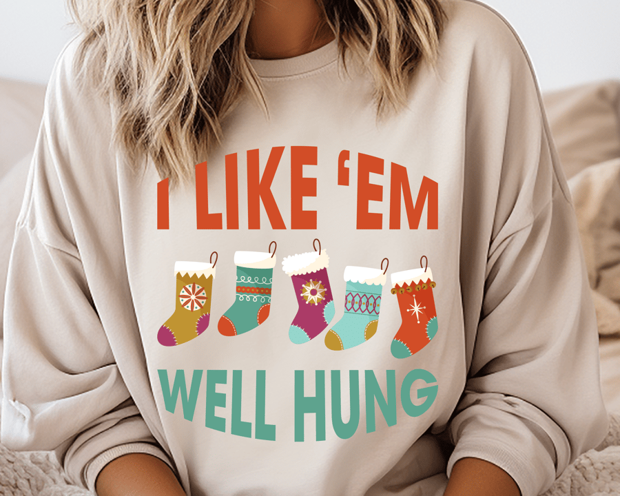 Image of I LIKE 'EM WELL HUNG