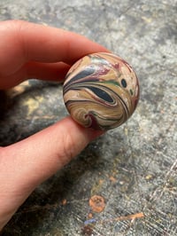 Image 9 of * NEW Hand Marbled wooden hardware / door knobs / draw handles