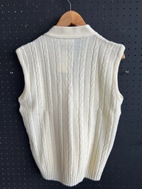 Image 4 of Cream sweater vest 