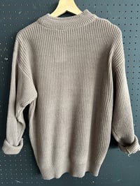 Image 3 of Oversized mock neck 