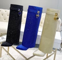 Image 1 of BARBIE BLING SHARK BOOTS