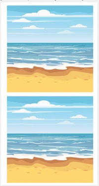 Image 2 of Beach Please Sticker sheet Set 