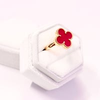 Image 2 of Red Clover Ring