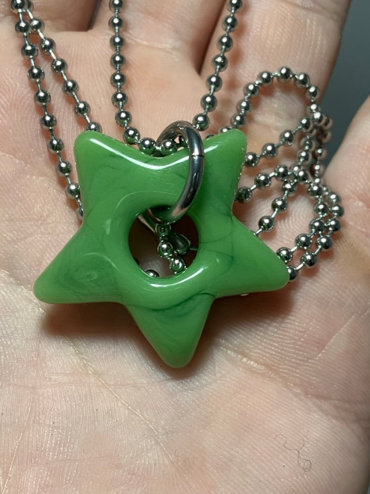 Image of forest green star