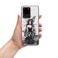 Image 12 of Dark Fairy and Flowers Goth Inspired Mystical Fantasy Clear Case for Samsung®