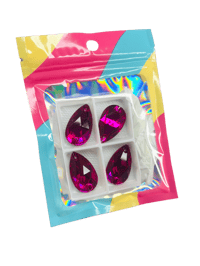 Image 3 of Dark Rose Butterfly Beading Kit 