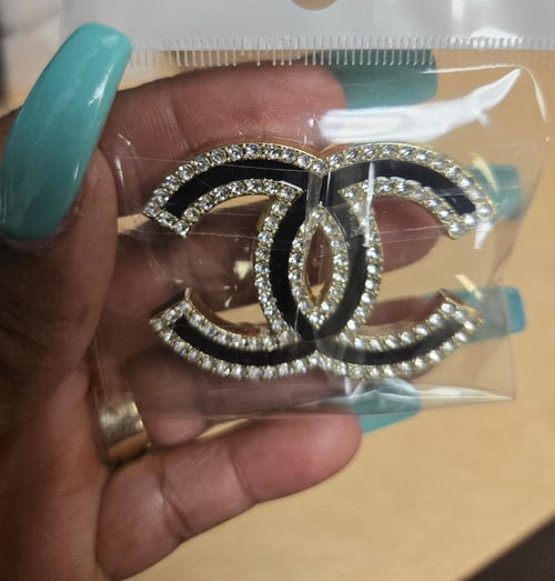 Image of Black & Bling Brooch
