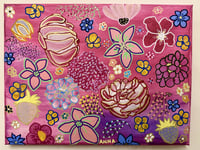 Image 2 of Original Painting: Flower Frenzy